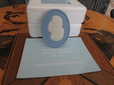 Wedgwood Jasperware Presidents & First Ladies: Millard & Abigail Fillmore Cameo
