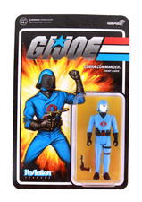 NEW 2021 G.I. Joe Cobra Commander ReAction Action Figure by Super7