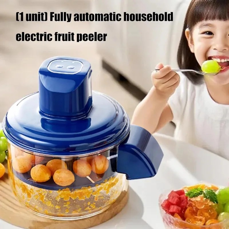 Electric Food Garlic Peeler Automatic Potato Peeler Fruit Grape Peeling ...