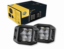 Hella Black Magic Led Series 3.2 Inch Cube Kit Flush Mount - Led Flood Light Hella Black Magic Led Series 3.2 Inch Cube Kit Flush Mount - Led Flood Light