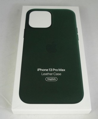 Genuine / Official Apple iPhone 13 Pro Max Leather Case - Sequoia