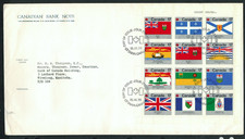 Canada #821-832, 1979 17¢ Flags Mini-Sheet Canadian Bank Note Co FDC