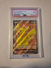 2022 Pokémon Pikachu V #157 Brilliant Stars Full Art Holo Ultra Rare PSA 9 on eBay