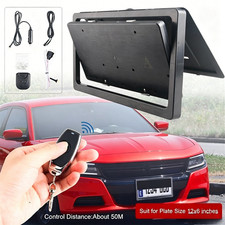 1PCS License Plate Frames Suit for 12x6in Universal License Plate Tag Holder