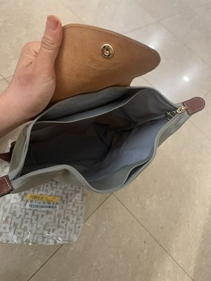 Longchamp Le Pliage Original Medium Canvas Backpack galet color Longchamp Le Pliage Original Medium Canvas Backpack Women main image 4
