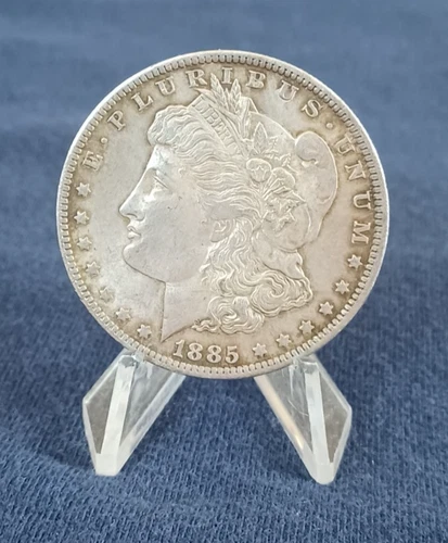 1885-O Morgan Silver Dollar VF Details  BS2