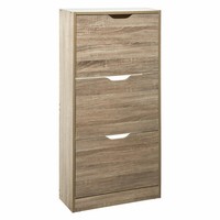 5Five Simply Smart Schuhschrank Mit 3 Schubladen, Schuhregal, Holzspahn, 119 Cm
