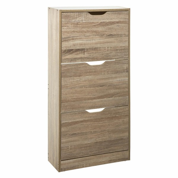 5Five Simply Smart Schuhschrank Mit 3 Schubladen, Schuhregal, Holzspahn, 119 Cm-image