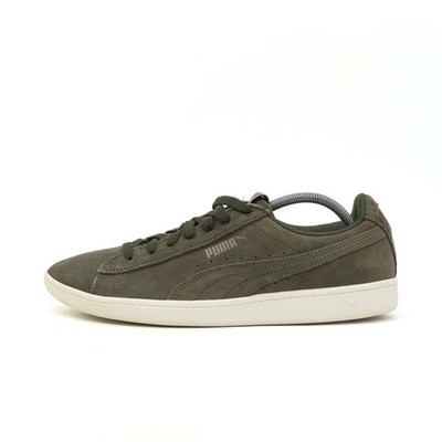 PUMA Damen Classic Sportschuh olivgrü Wildleder Atmungsaktiv Sneaker EU 41