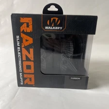 Walker's GWP-RSEM-CARB Razor Electronic Ear Muffs - Carbon