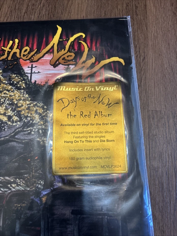 Days of the New Red Album LP 180g vinyl [3rd album] Music On vinyl Read Descript - Image 2 of 4