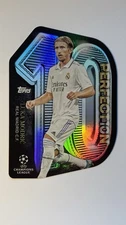 Luka Modric 2022-23 Topps UEFA Champions League “PERFECTION” Die-Cut SP
