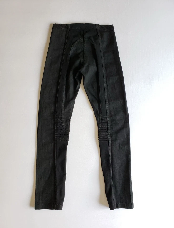 Rick Owens Waxed Moto Denim Size M $650 retail - Image 4 of 4