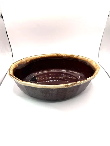 Vintage Nelson McCoy #7071 Oven Proof Baking Dish Seriving Dish 10.5" x 7.25"