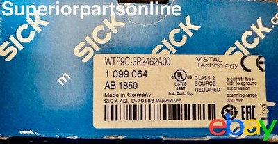*BRAND NEW* SICK WTF9C-3P2462A00 Sensor 1099064 Sick Smart Sensor