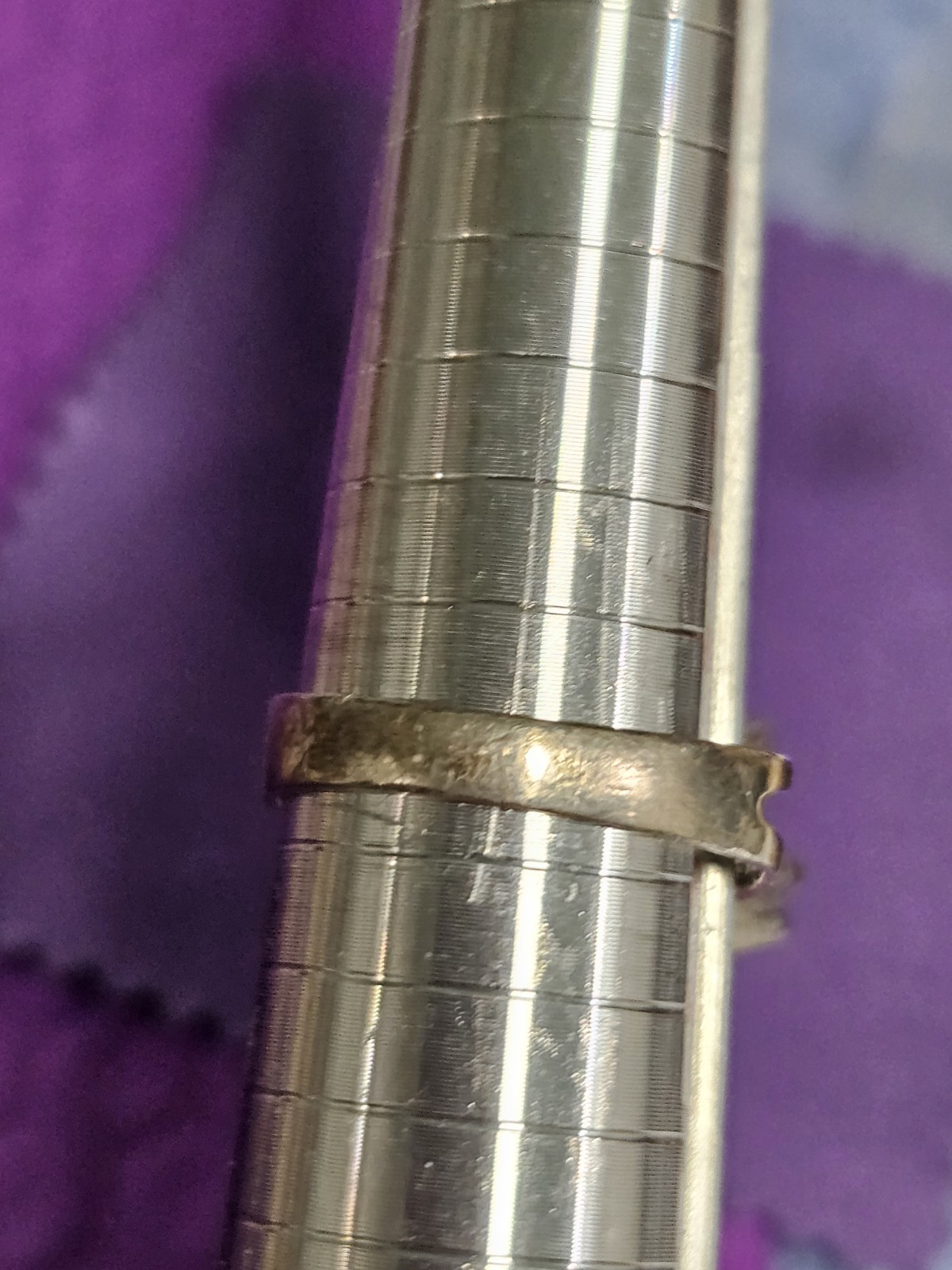 Sterling Silver Frog Ring Size 8 Articulated / Mo… - image 7