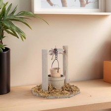 Detailed Miniature Water Wells For Dollhouses Outdoor Scene Garden Enhancement