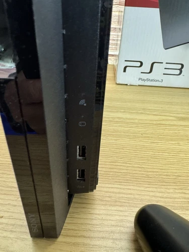 Consola Sony PlayStation 3 Slim 120 GB - Negra PS3 Paquete Probado - Imagen 9 de 24