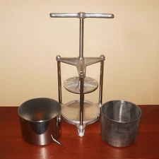 WINE PRESS FERRARI GRANDE 5 LITER 5 QUART BIG ONE HEAVY DUTY STAINLESS STEEL&ALU