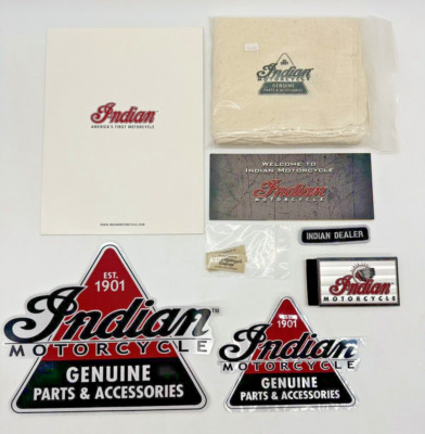 INDIAN MOTORCYCLE COMPANY GILROY-ERA COLLECTIBLE GOODIE GRAB BAG