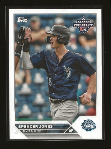2023 Topps Pro Debut Spencer Jones Base Card Tampa Tarpons (#PD-59)