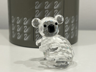 Swarovski Figur 014366 Koala Bär ( Groß ) Mutter 4,5 cm. Mit Ovp & Zertifikat.