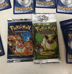 MYSTERY Card Bundle Pokemon TCGlvl 1 Buy 3 packs = FREE Pokeball coaster!