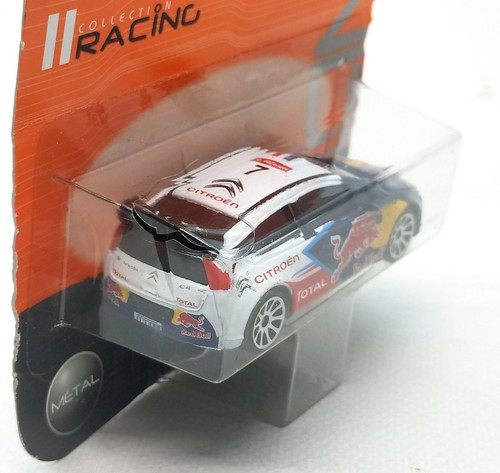 Majorette Citroen C4 WRC Bull no.7 White Blue 1:57 (3") in Racing Package - Picture 4 of 5