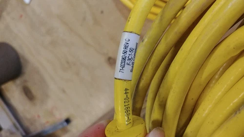Parker 50ft F-3C1-50 Servo Motor Cable 71-023382-50 REVC
