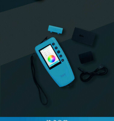 portable digital Colorimeter color meter analyzer 4mm measuring caliber WR10QC 