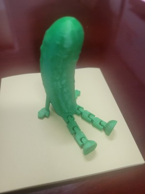 3D Printed MR. PICKLE friend. 2''