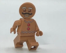 LEGO® Gingerbread Man - Moustache Minigifure, HOL169