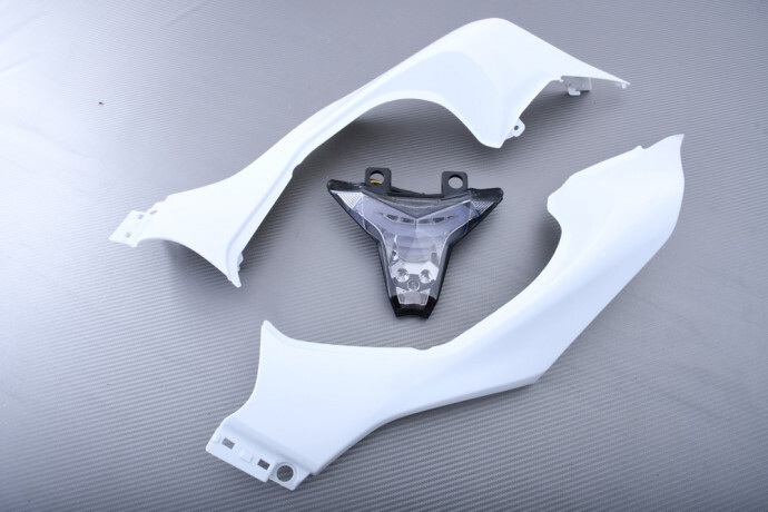 Carénage arrière avec feu fumé pour KAWASAKI Z1000 et Z1000R de 2017 à 2021