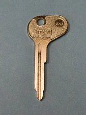 Vintage BMW Ignition & Door Key Blank, ESP #BM3, Ilco #BMW1, Taylor #B80NR, NOS