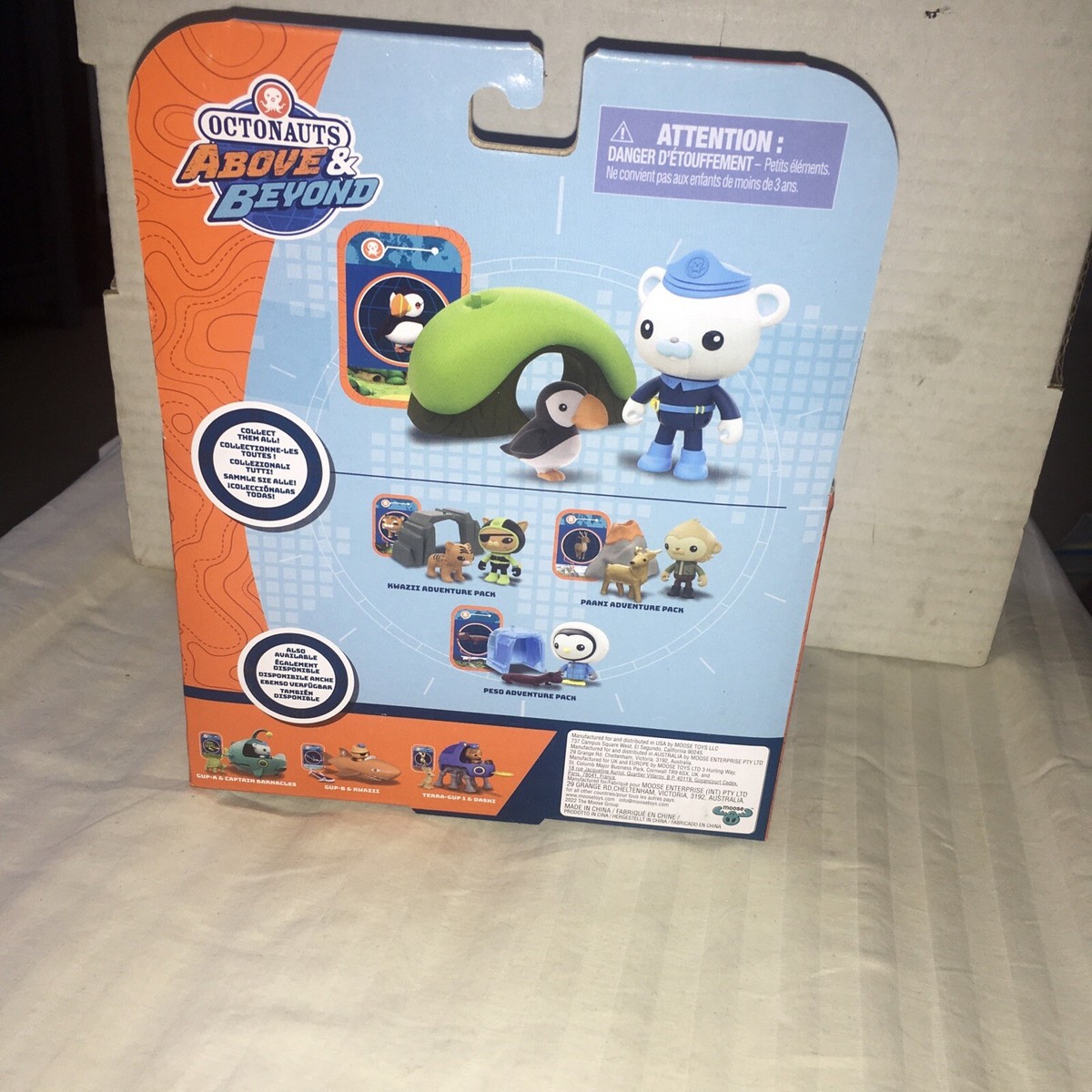 Octonauts ABOVE and BEYOND Captain Barnacles Adventure Pack 3