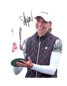 Sophia Popov LPGA signed autographed 8x10 golf photo 2020 Women's Open GERMANY D