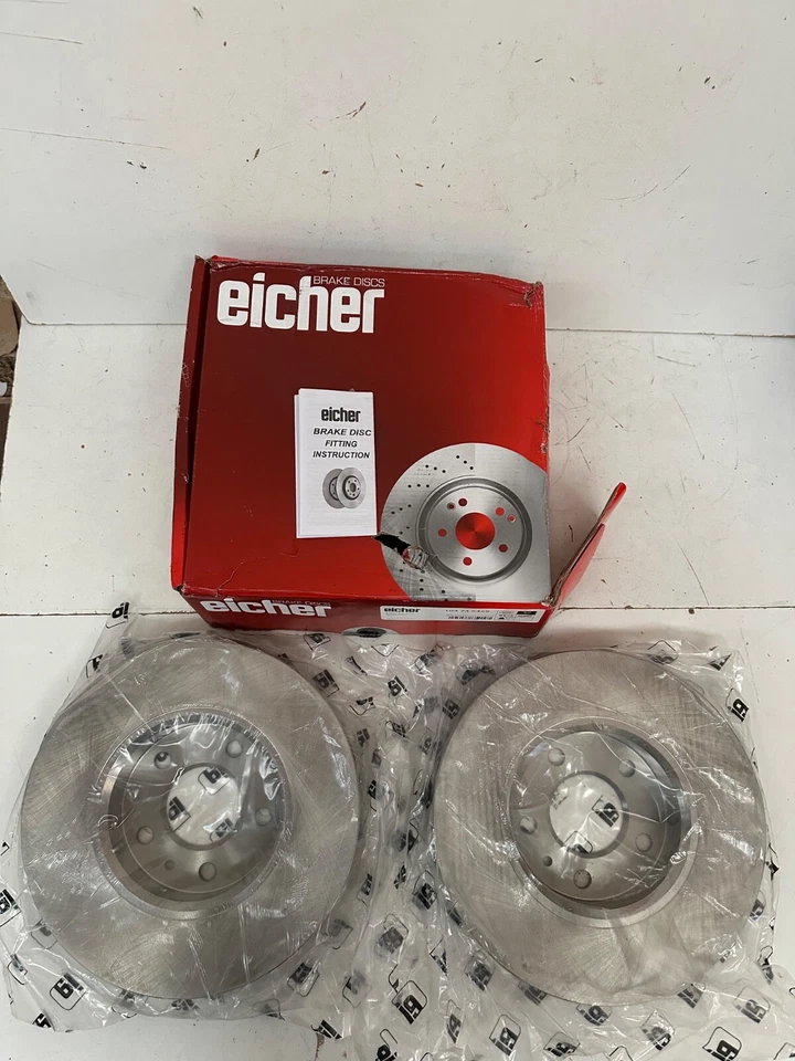 FRONT Brake Discs x2 305mm for OPEL VAUXHALL VIVARO A RENAULT TRAFIC PRIMASTAR - Image 2 of 4