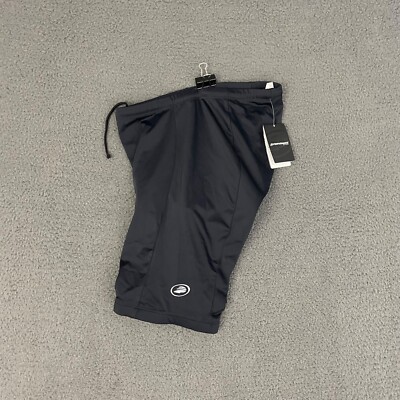 Performance Cycling Bib Shorts Womens XL Black Padded Seat Pull On Mom Bike