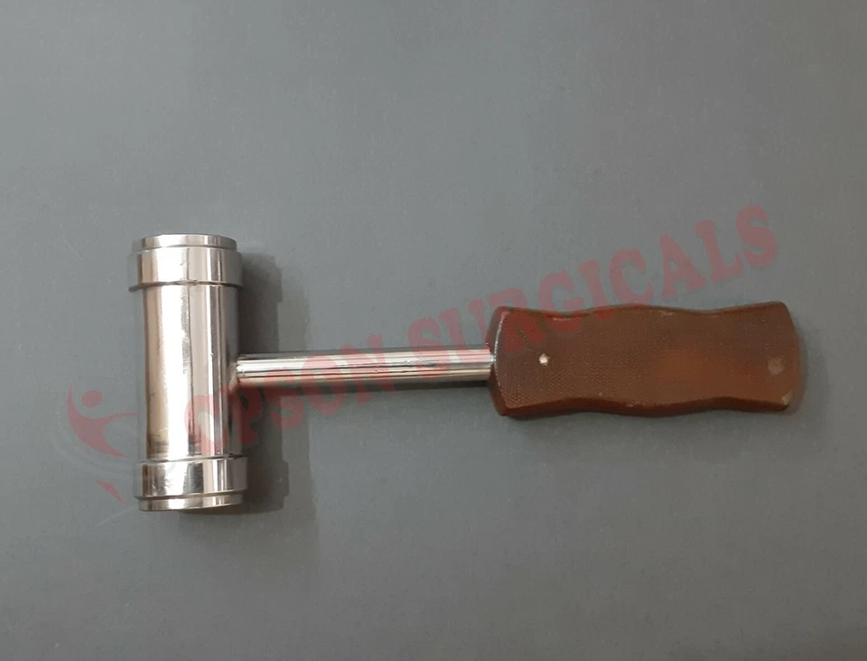Marteau Pour Os Vétérinaire 1.5 lbs Poignée En Fibre Instrument Chirurgical SS - Photo 4/4