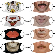 Choose Adult Adjustable Halloween Costume Face Mask with 1 PM 2.5 Filter