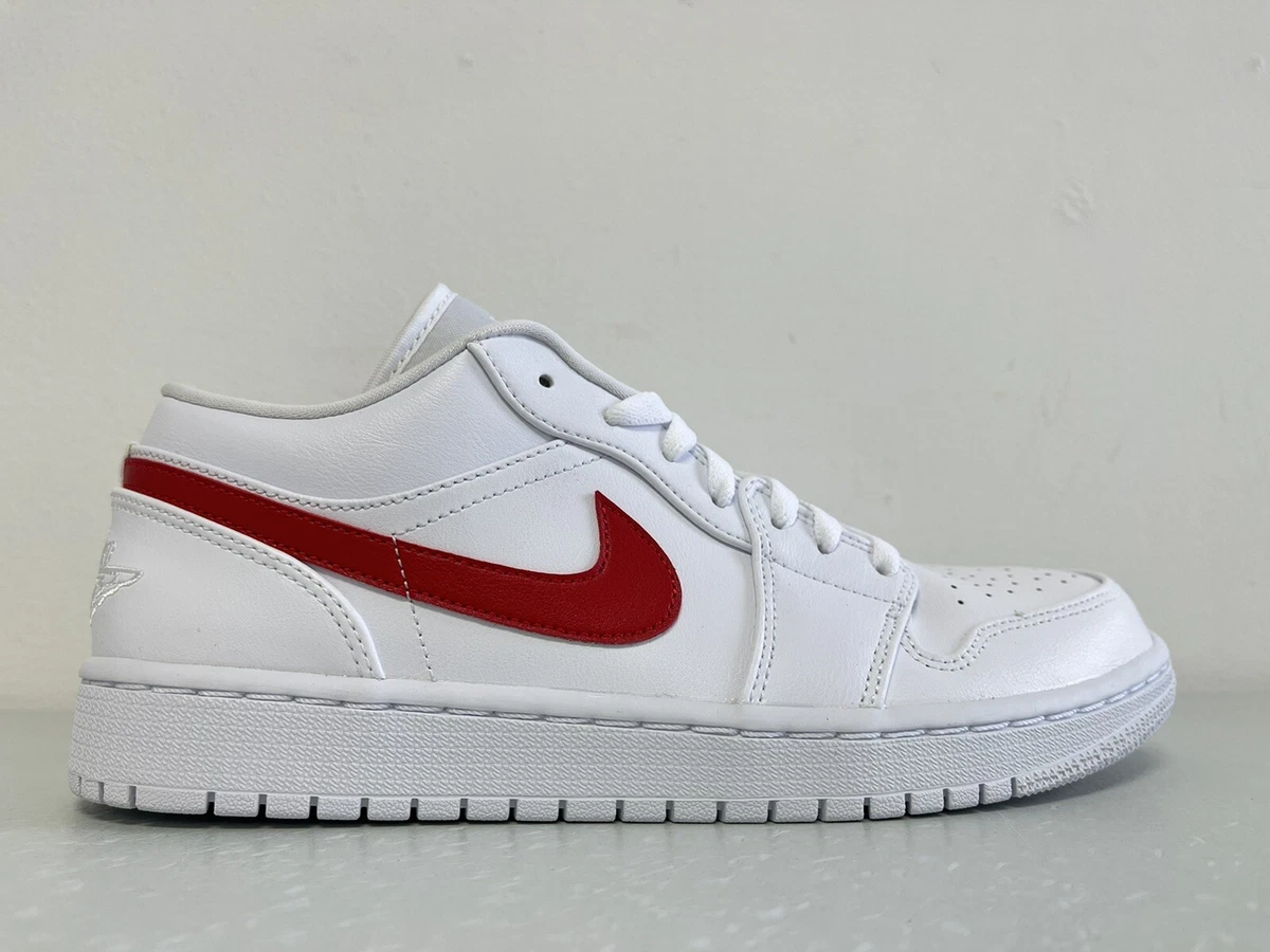 Air jordan x 2025 white university red