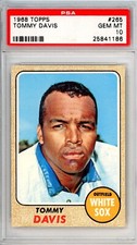1968	Topps	Tommy	Davis	265	PSA 10	White Sox	13028