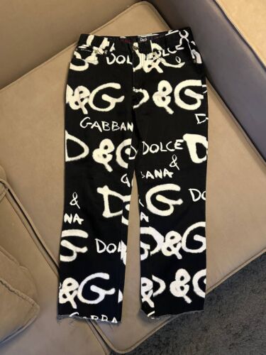 Dolce gabbana graffiti jeans - Gem Dolce gabbana graffiti jeans - Gem