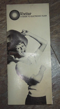 Vintage 1976 VIVITAR FLASH SALES BROCHURE H14