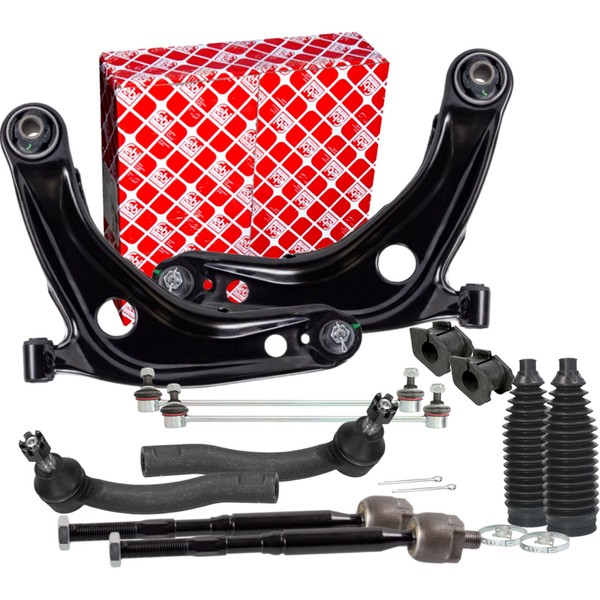 Febi Querlenker Stabi Lagerung Axialgelenk Rep-Set Vorne FüR Toyota Yaris P9 P13-image