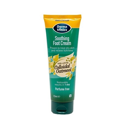 Dermatonics Soothing Foot Cream for Dry, Itchy Skin 125 ml