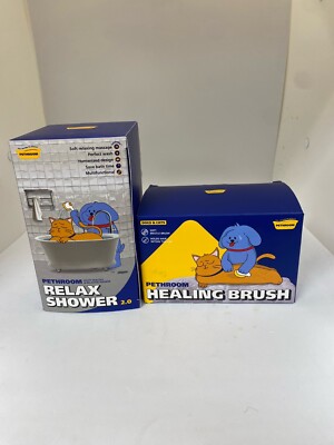 PETHROOM RELAX SHOWER AND HEALING BRUSH COMBO