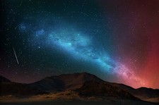 Landscape space art Custom Gaming Mat Desk