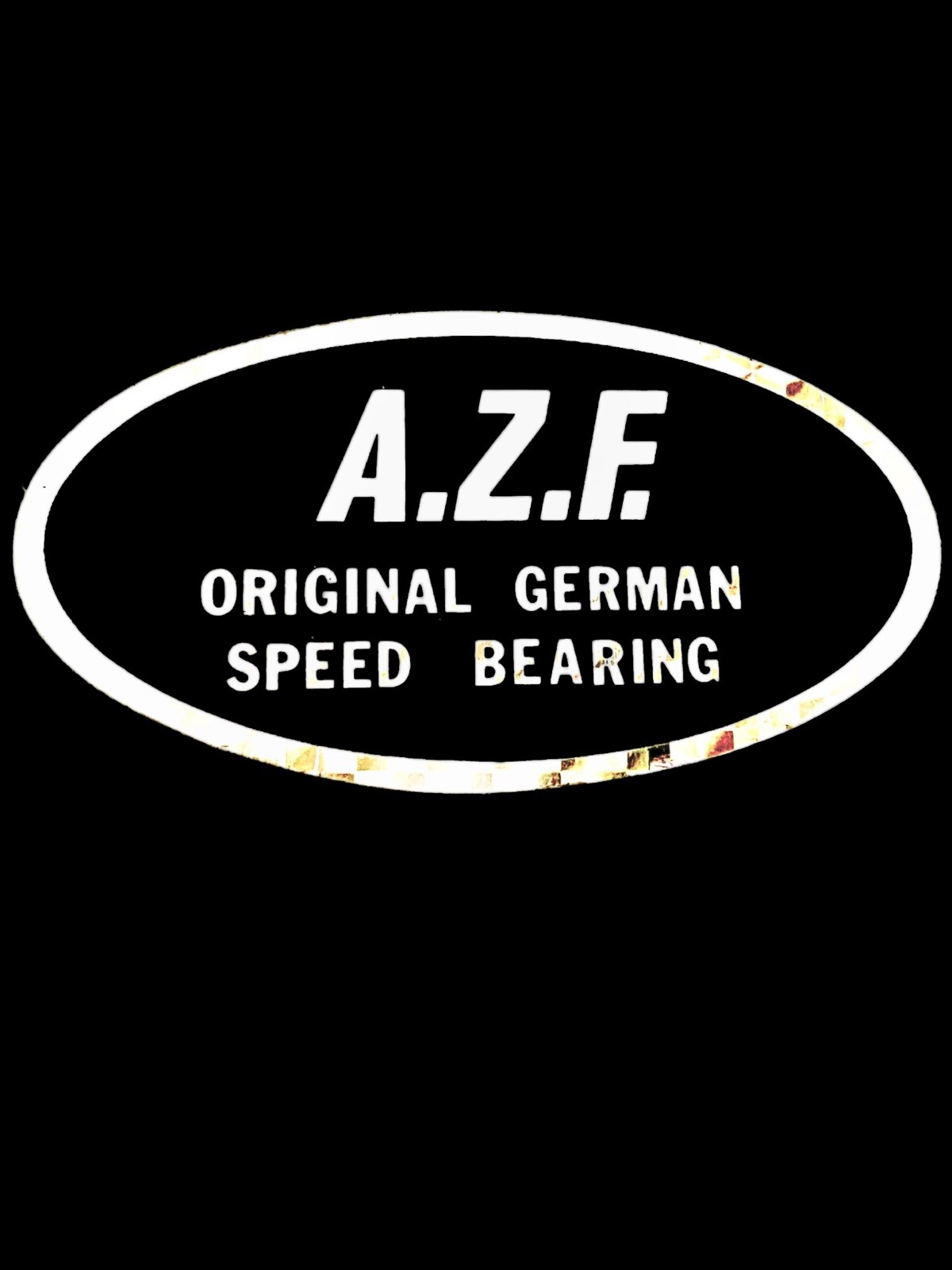 Vintage 1980’s A.Z.F. Original German Speed Bearings Sticker