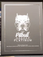 Skull Shaver Pitbull Platinum Rechargeable Men's Electric Shaver - SEALED BOX!